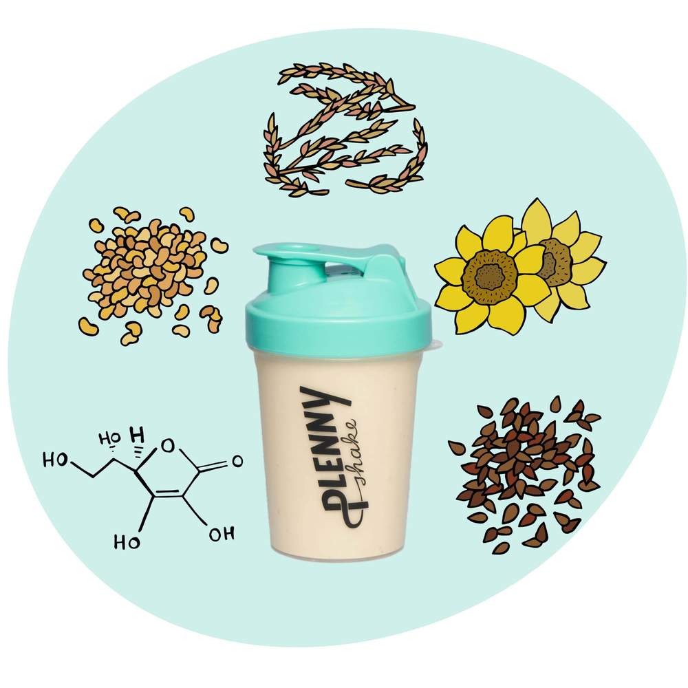 batido sustitutivo vegetal plenny shake